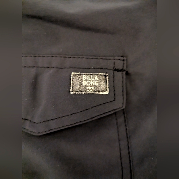 Billabong Black Board Shorts Size 7 - Picture 6 of 10